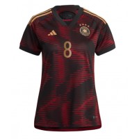 Deutschland Leon Goretzka #8 Fußballbekleidung Auswärtstrikot Damen WM 2022 Kurzarm